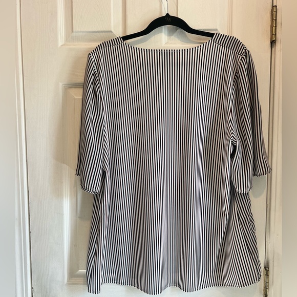 Dress strip blouse - Picture 3 of 4